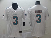Nike Dolphins 3 Josh Rosen White Vapor Untouchable Limited Jersey,baseball caps,new era cap wholesale,wholesale hats